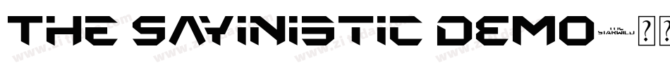 The Sayinistic DEMO字体转换
